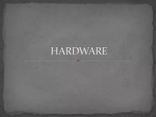 hardware