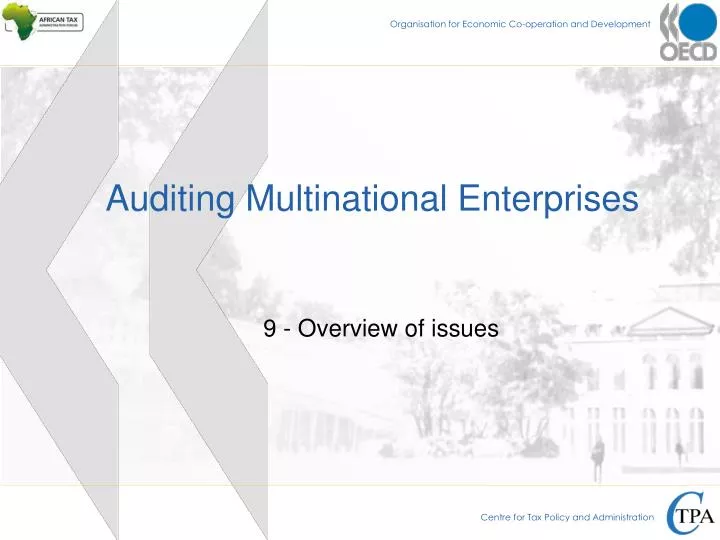 auditing multinational enterprises