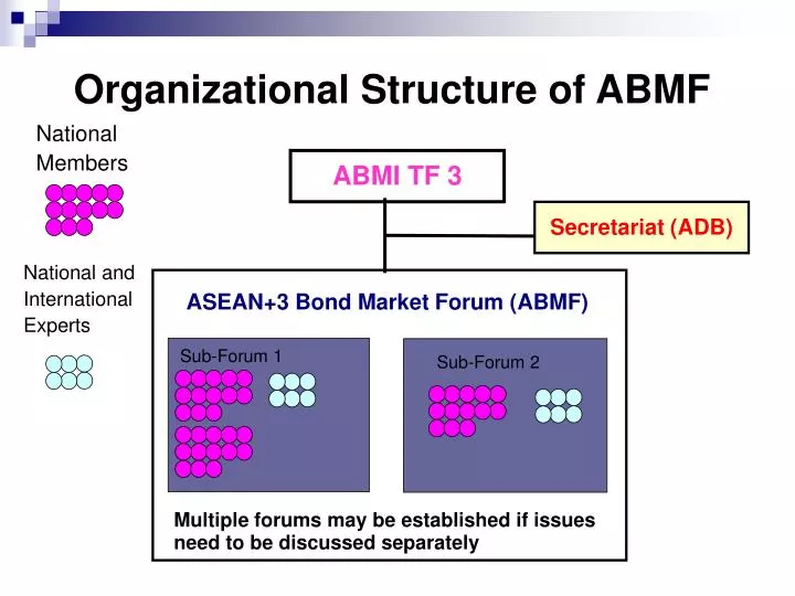 organizational structure of abmf