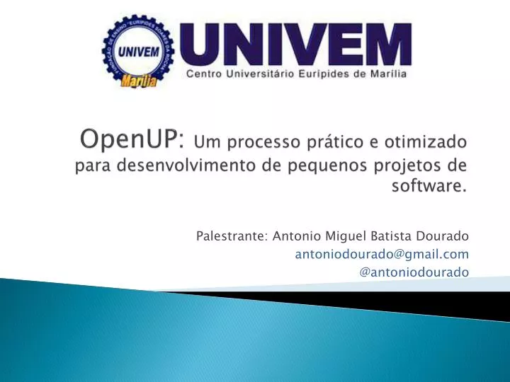 openup um processo pr tico e otimizado para desenvolvimento de pequenos projetos de software