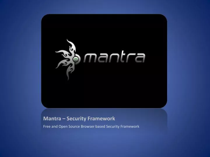 mantra security framework