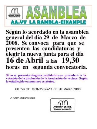 aa vv la rambla eixample