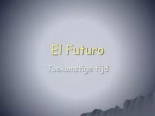 el futuro