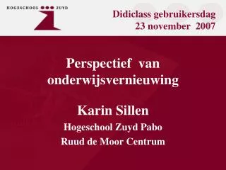perspectief van onderwijsvernieuwing