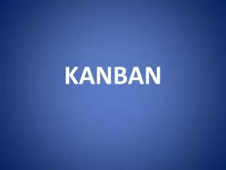 kanban