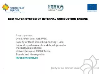 ECO FILTER SYSTEM OF INTERNAL COMBUSTION ENGINE