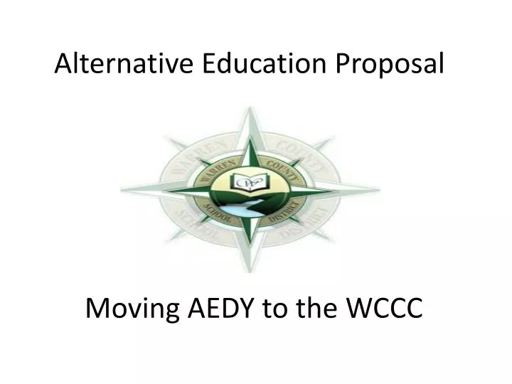 alternative education proposal