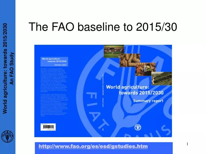 the fao baseline to 2015 30