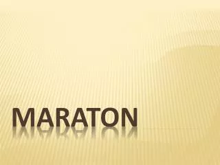 maraton