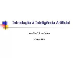 introdu o intelig ncia artificial