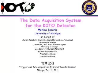 The Data Acquisition System for the K0TO Detector