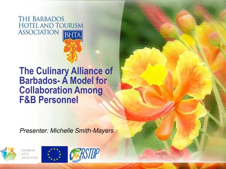 the culinary alliance of barbados a model for collaboration among f b personnel