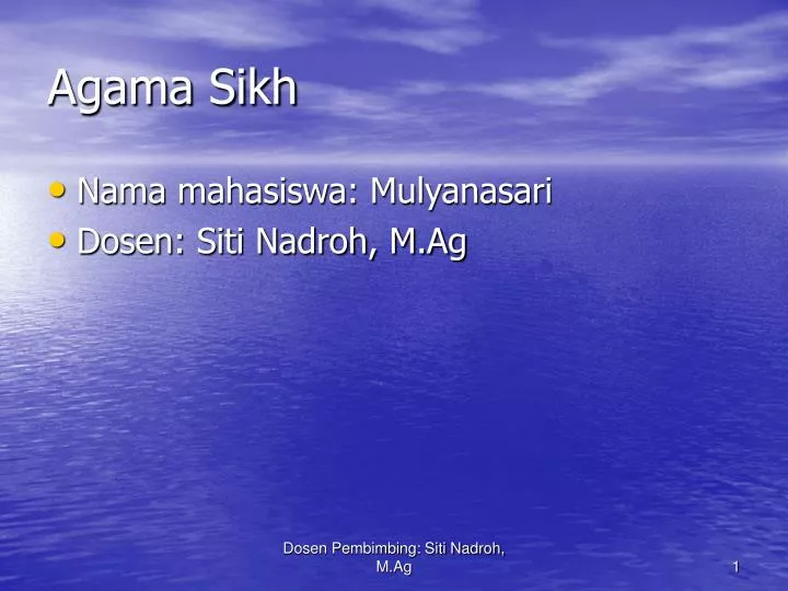 agama sikh