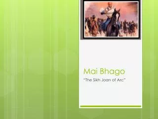 Mai Bhago