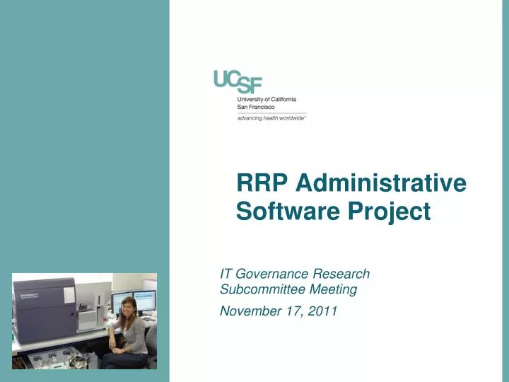 rrp administrative software project