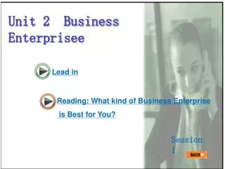 Unit 2 Business Enterprisee
