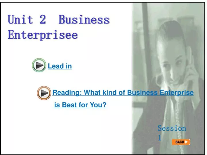 unit 2 business enterprisee