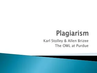 Plagiarism