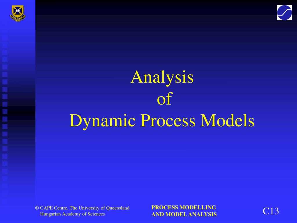 PPT - Analysis of Dynamic Process Models PowerPoint Presentation, free ...