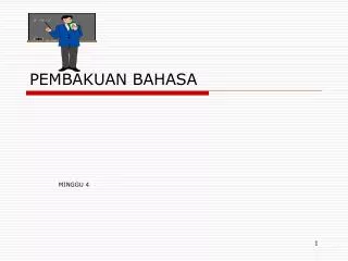 pembakuan bahasa