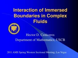 Interaction of Immersed Boundaries in Complex Fluids