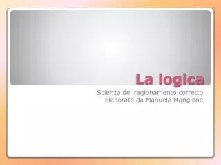 la logica