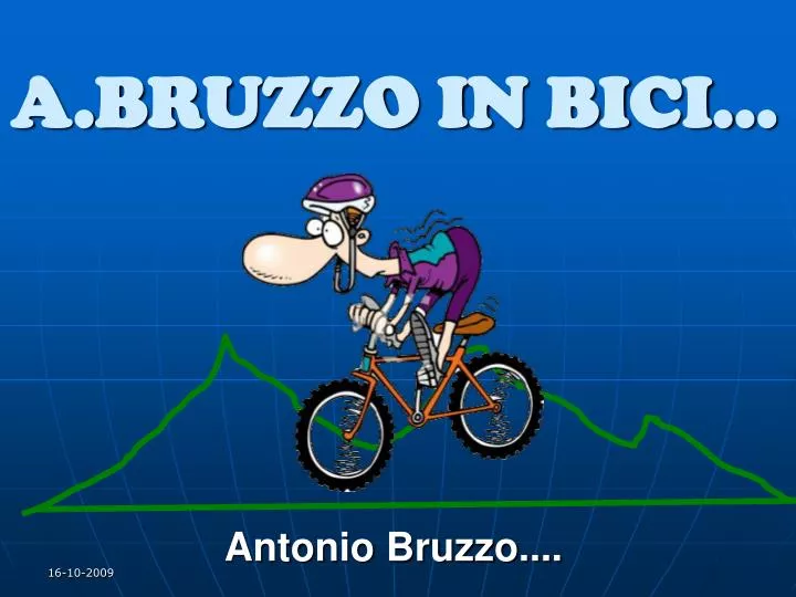 a bruzzo in bici