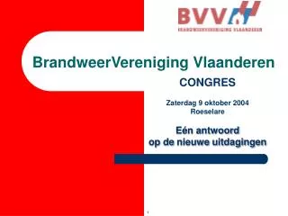brandweervereniging vlaanderen