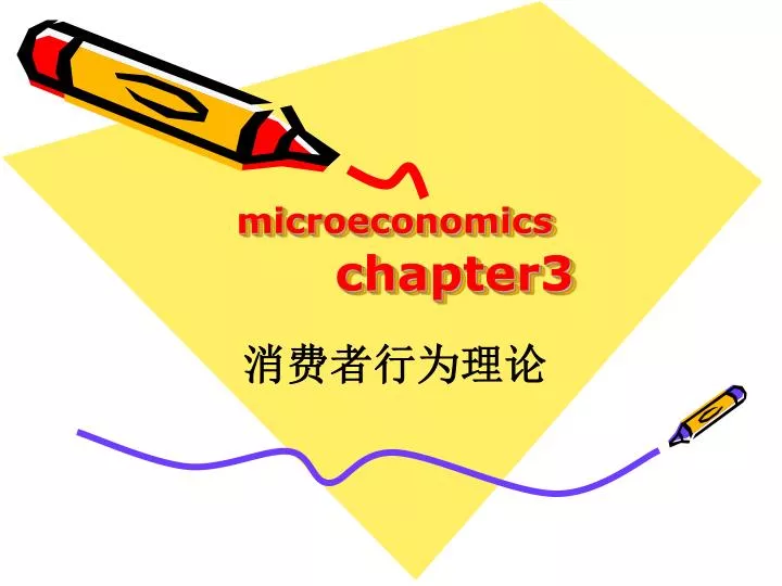 microeconomics chapter3