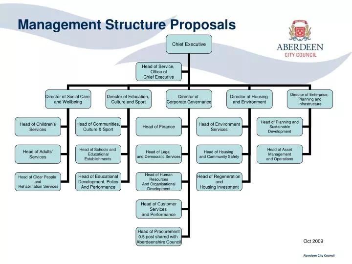 management structure proposals