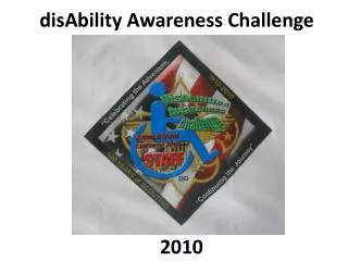 disAbility Awareness Challenge