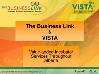 The Business Link &amp; VISTA