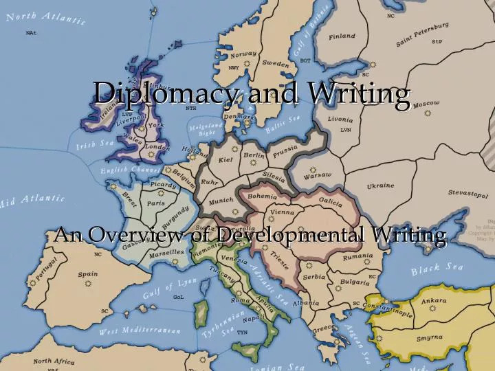 diplomacy and writing