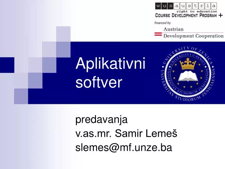 aplikativni softver