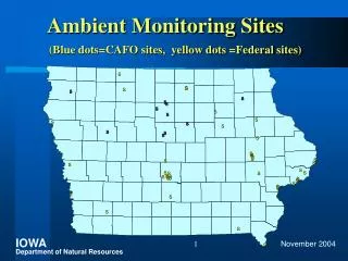 Ambient Monitoring Sites