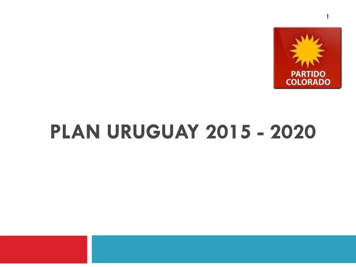 plan uruguay 2015 2020