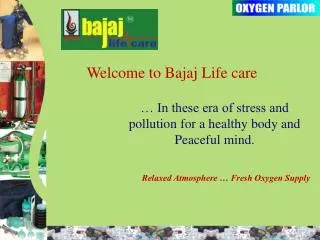 Welcome to Bajaj Life care