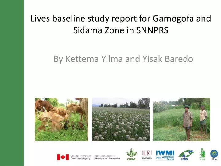 lives baseline study report for gamogofa and sidama zone in snnprs