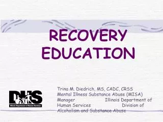 RECOVERY EDUCATION