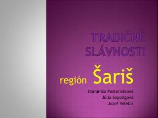 tradi n sl vnosti