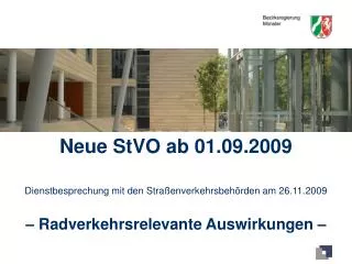 neue stvo ab 01 09 2009