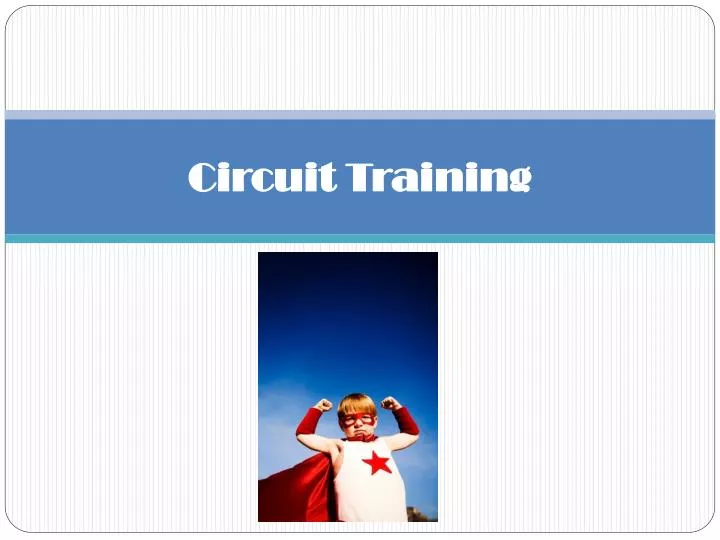 circuit training