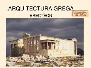 arquitectura grega