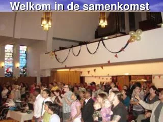 welkom in de samenkomst