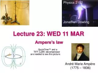 Lecture 23: WED 11 MAR