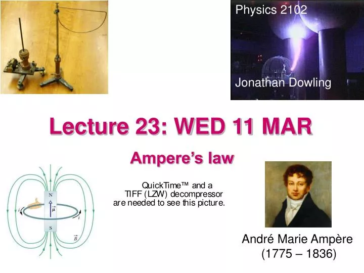 lecture 23 wed 11 mar