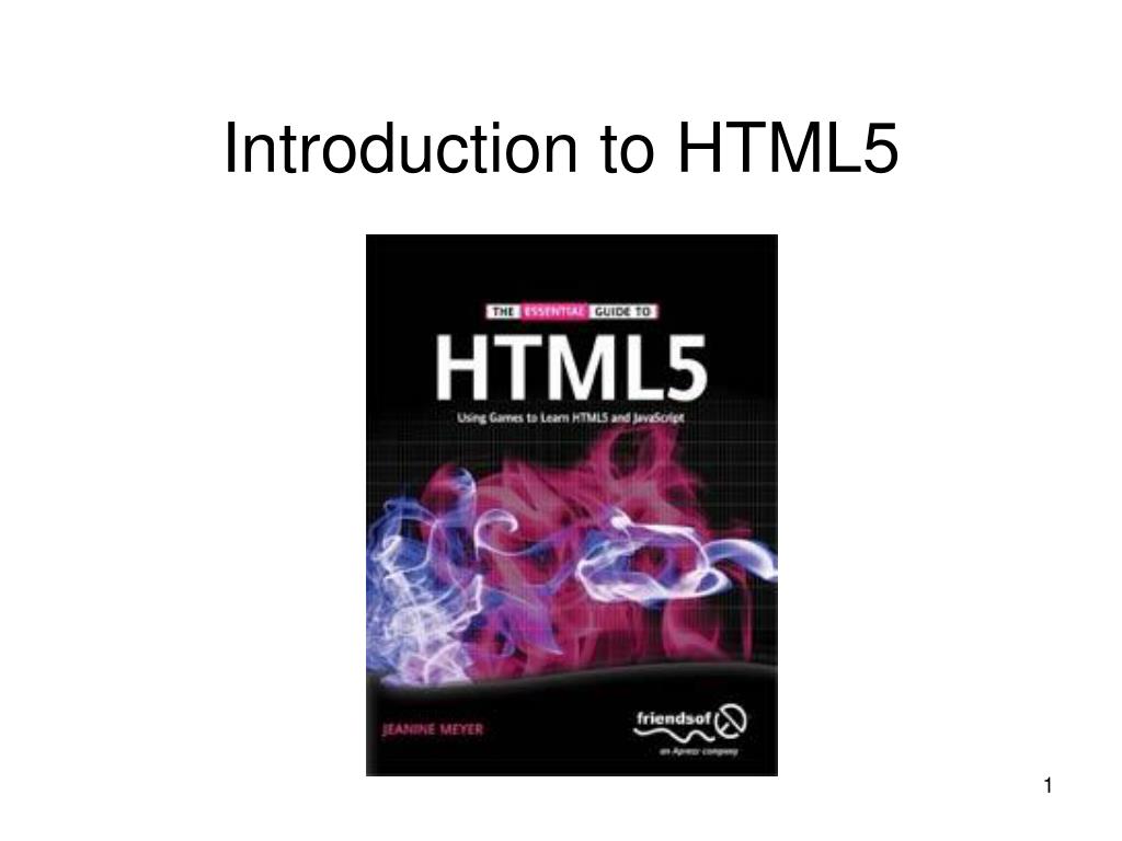 PPT - Introduction to HTML5 PowerPoint Presentation, free download - ID ...