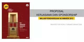 architect for people towards jakarta 2045