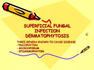 SUPERFICIAL FUNGAL INFECTION DERMATOPHYTOSIS