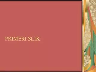 primeri slik